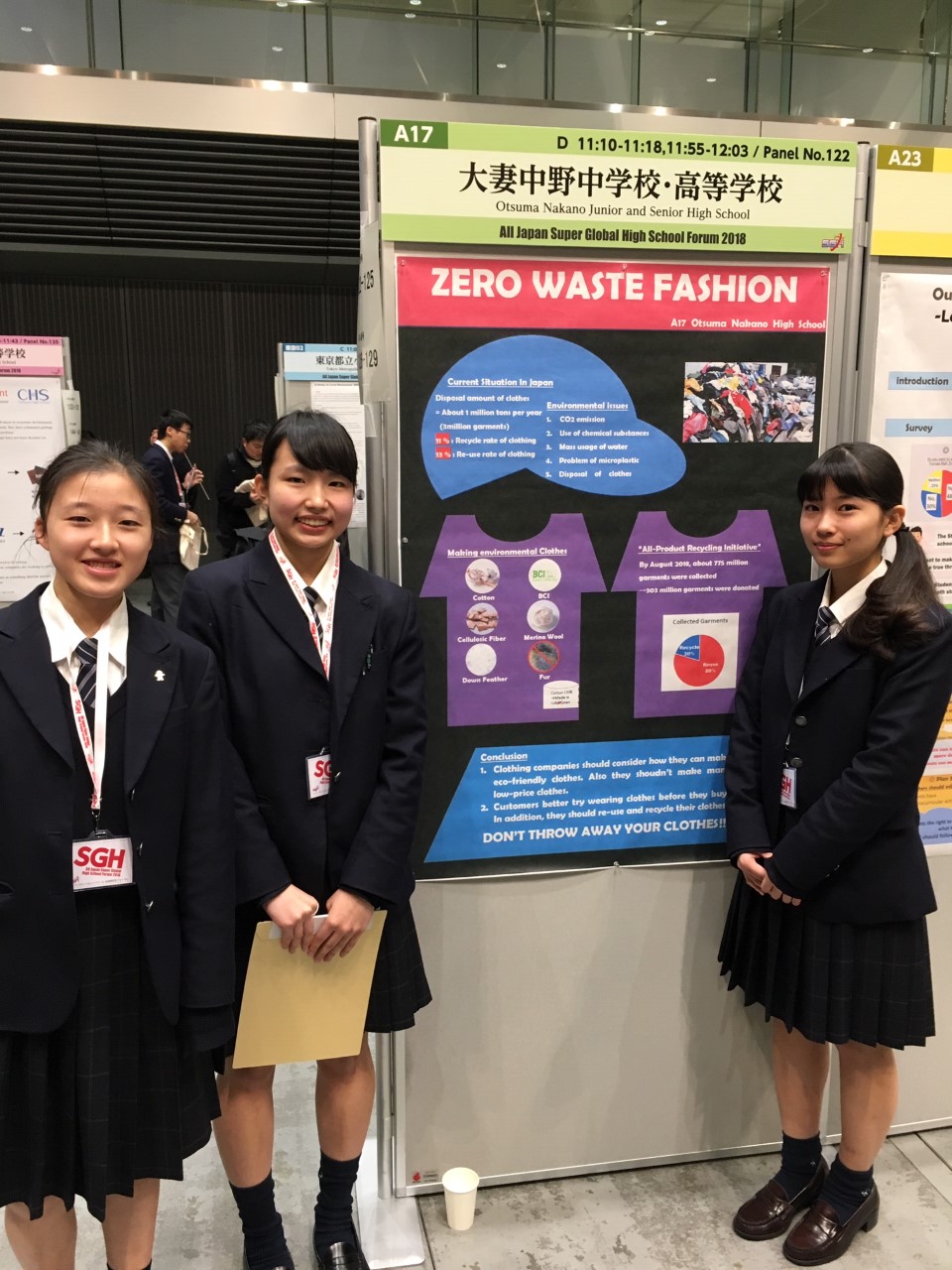 From Tokyo – Otsuma Nakano Participation in All Japan SGH Forum 2018