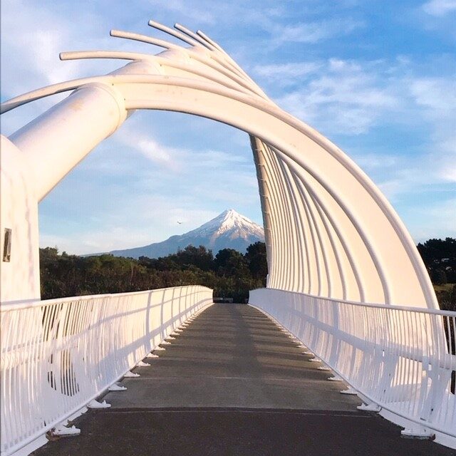 From New Zealand – Bridge, Mountain and My favorite beach