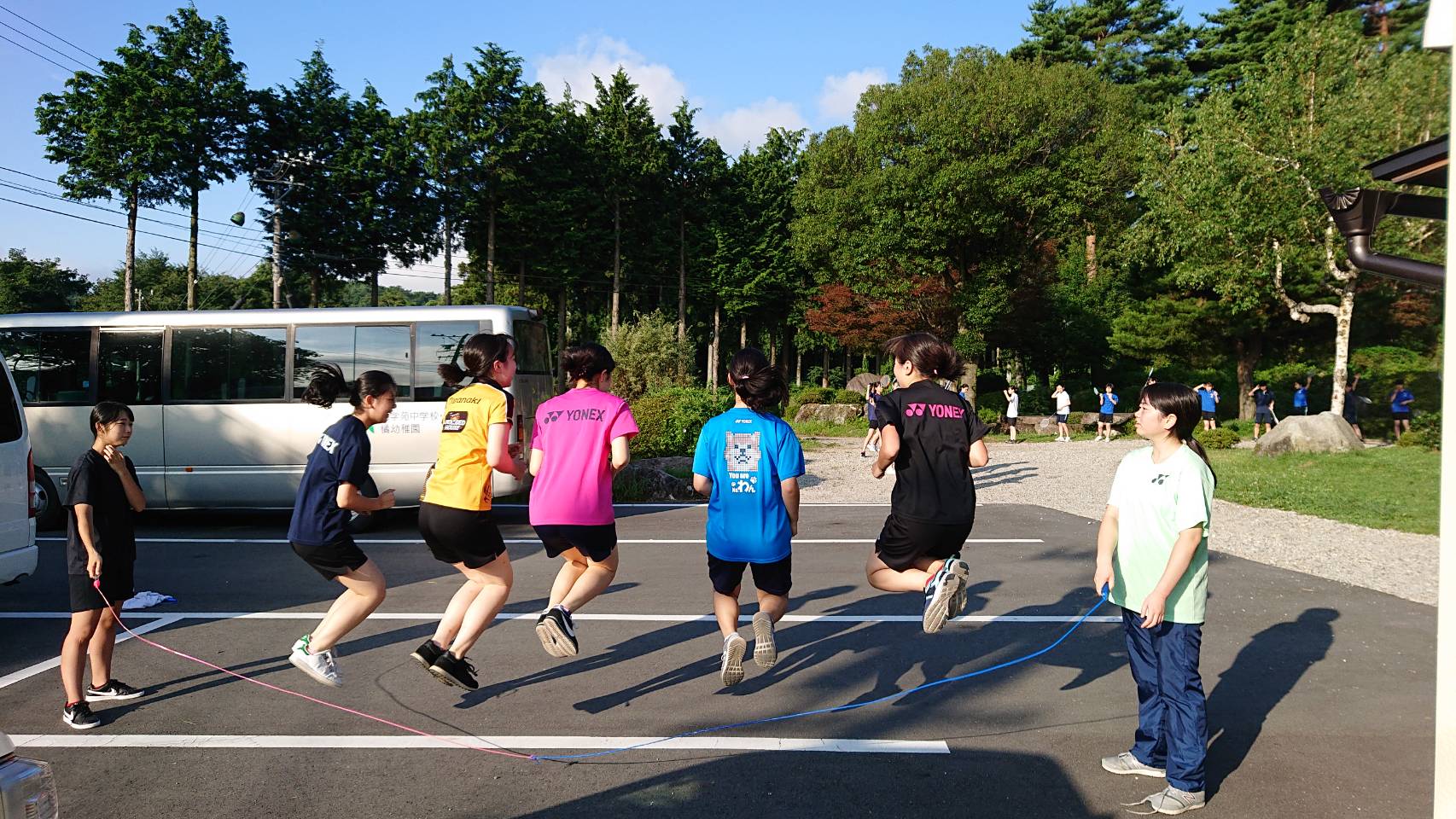 バドミントン部　合宿レポート