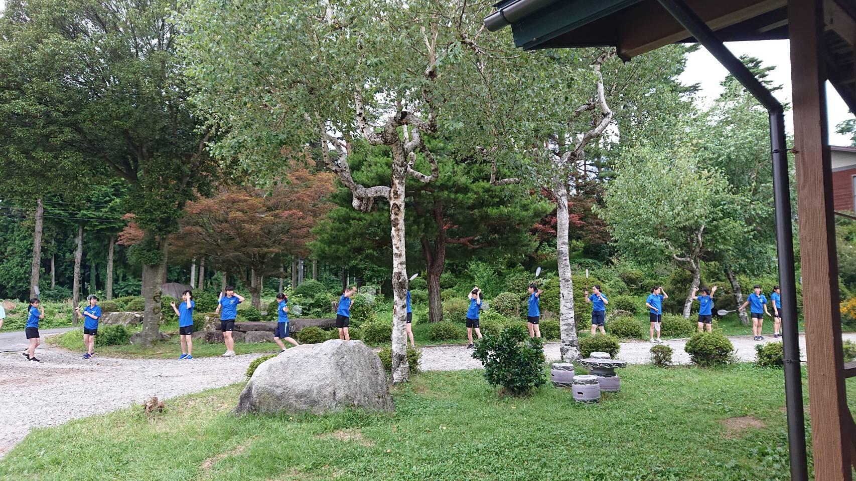 バドミントン部　合宿レポート②