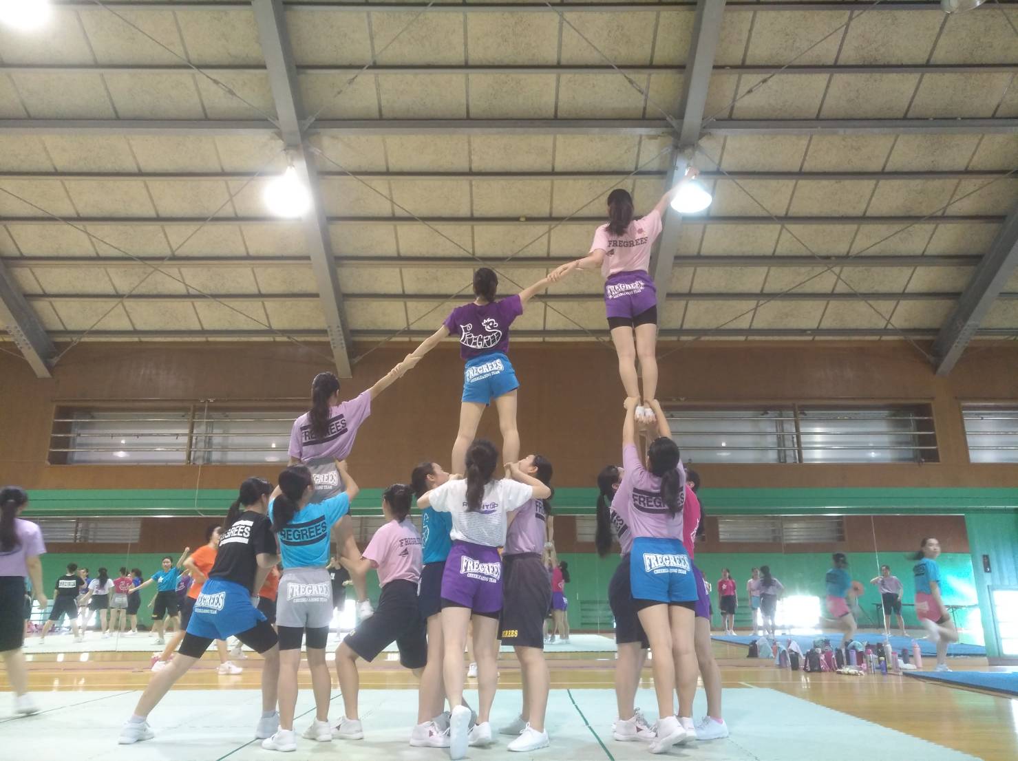 チアリーディング部　合宿レポート