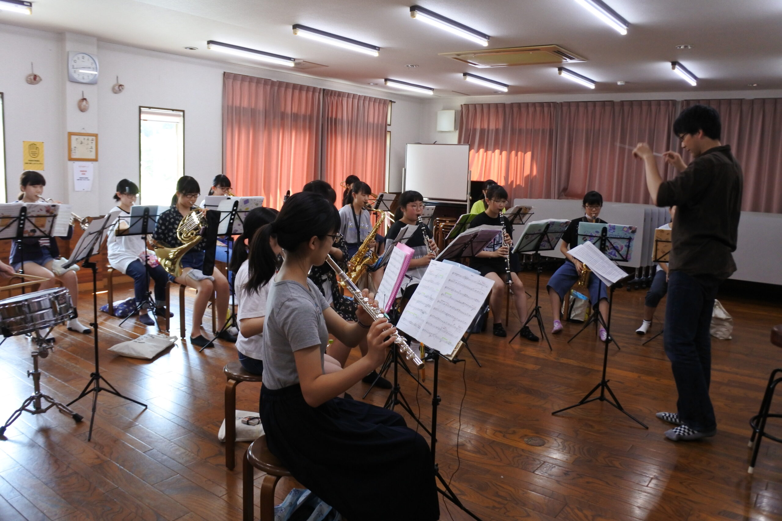 吹奏楽部　合宿レポート