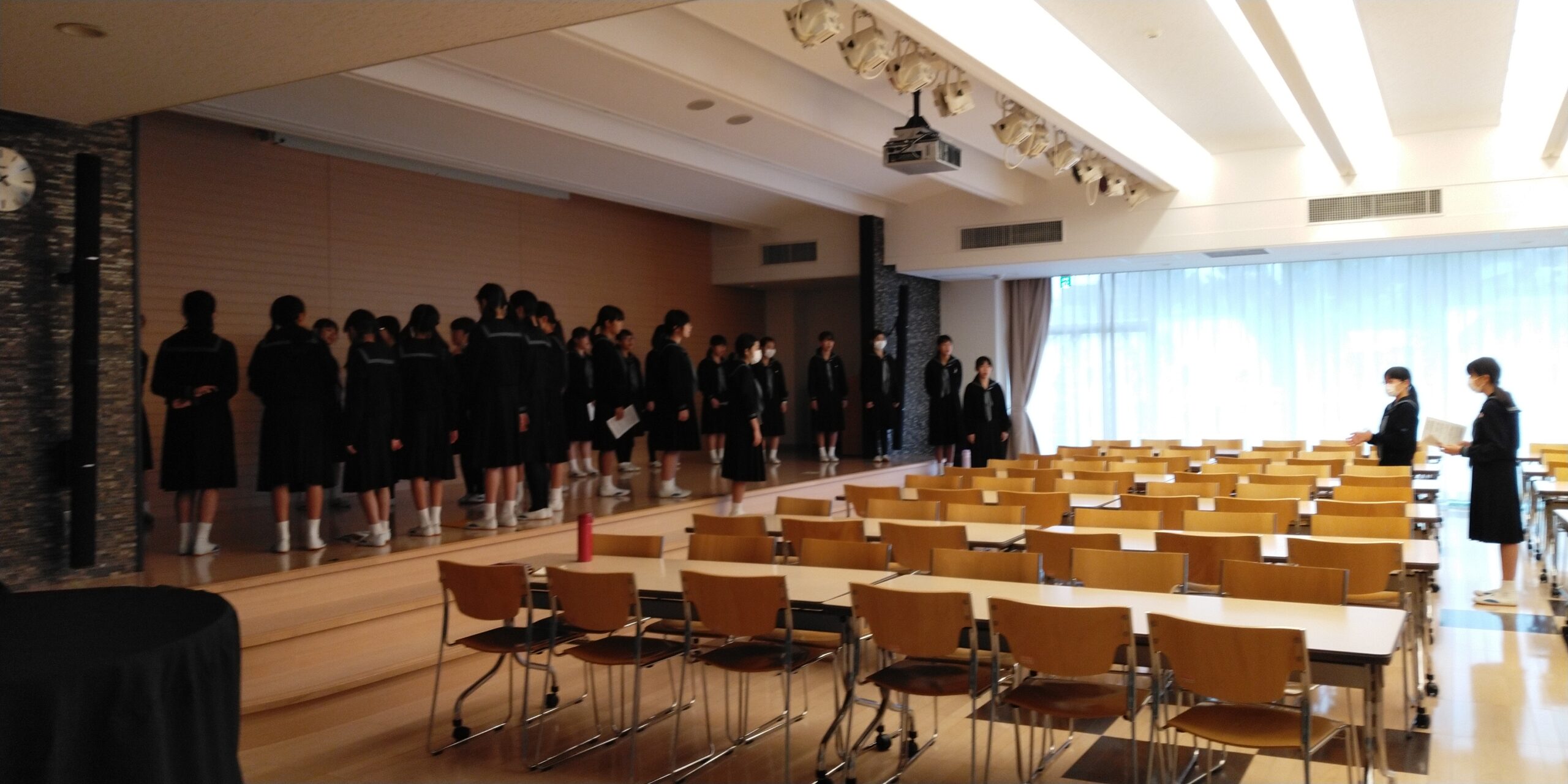 合唱コンクールに向けて