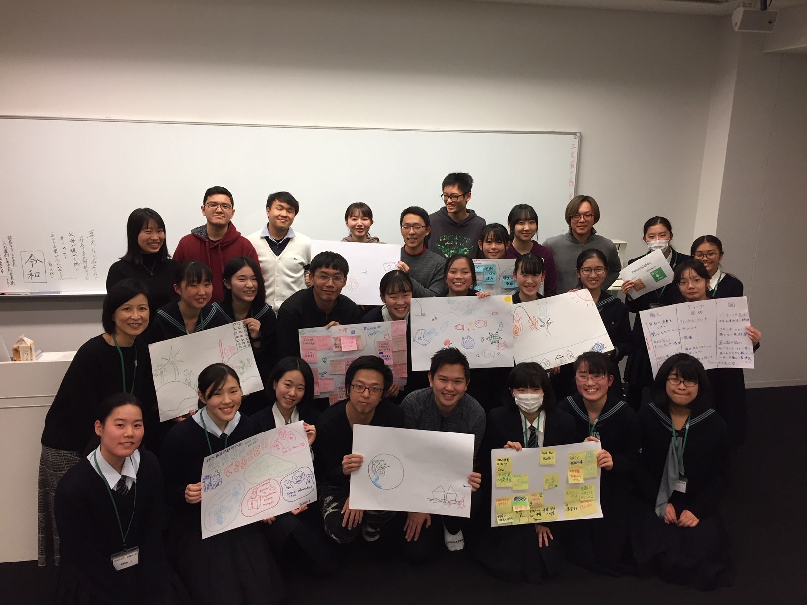 早稲田大学国際寮での交流会（ING同好会）