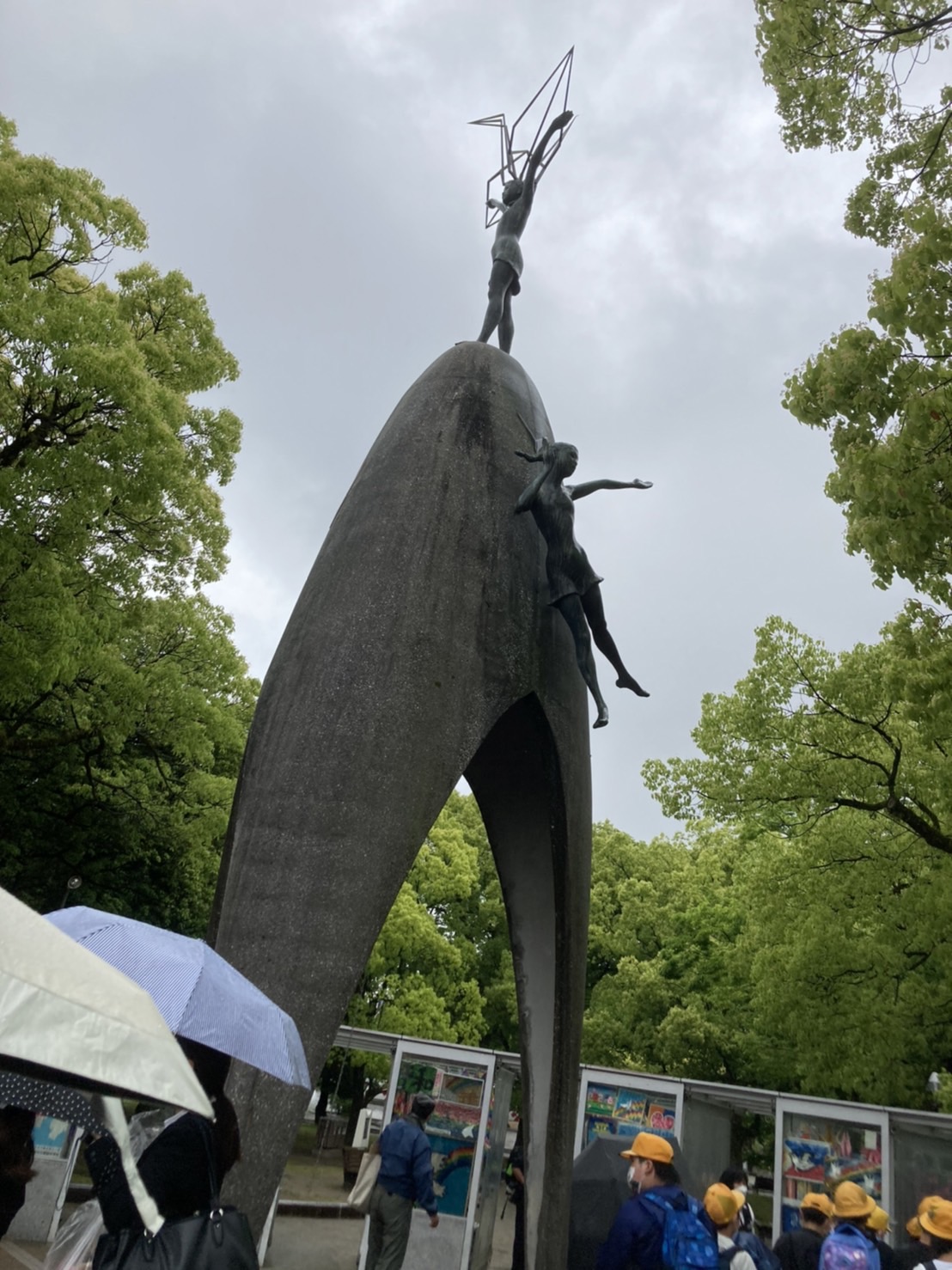 中学3年生　平和学習旅行1日目