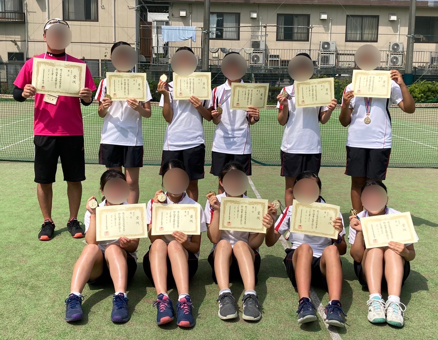 【中学硬式テニス部】杉並区大会優勝！！
