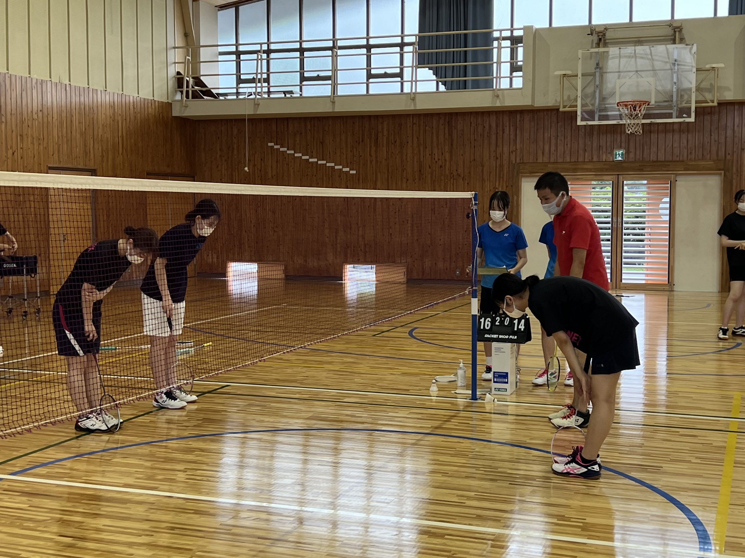 バドミントン部 夏合宿2022【3日め】