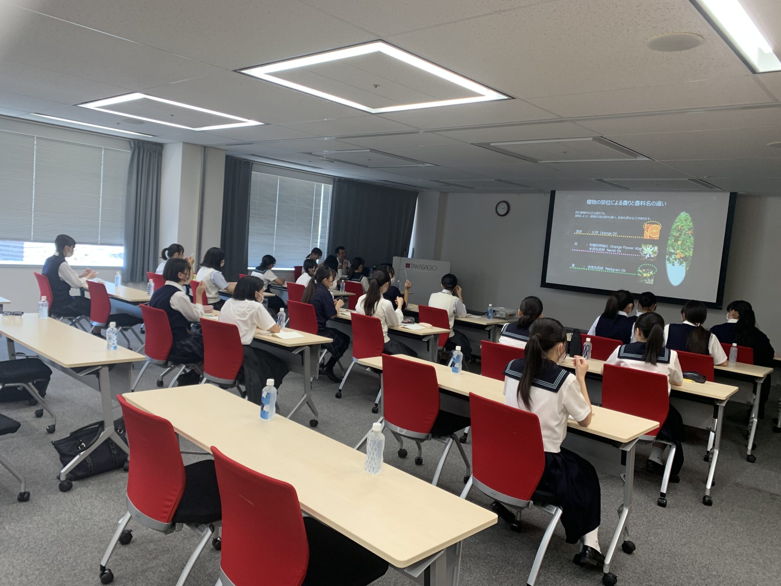 高砂香料工業　企業訪問学習