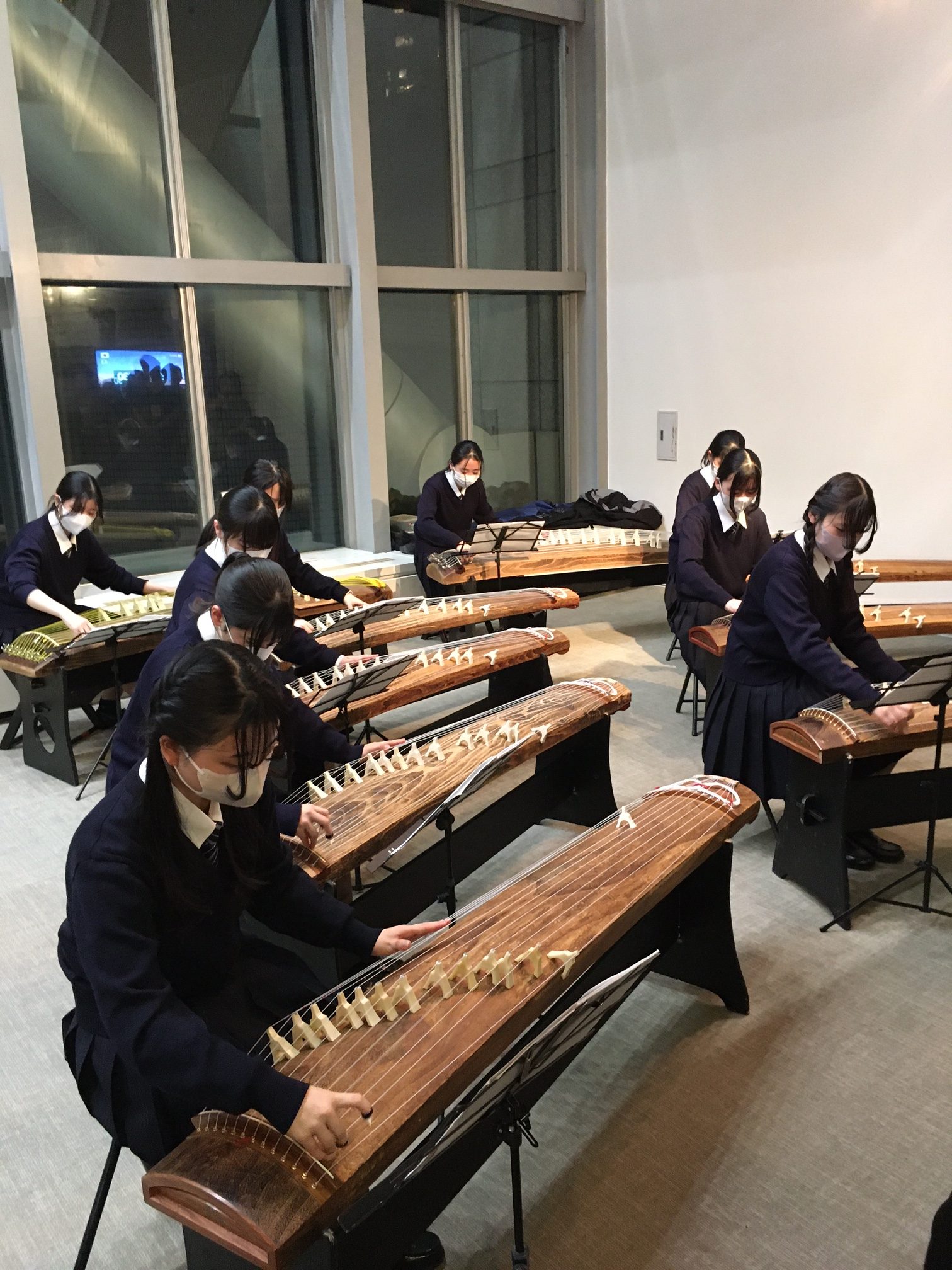 ユネスコ国際会議 – 本校筝曲部が日本の伝統文化紹介 ＠ 国連大学