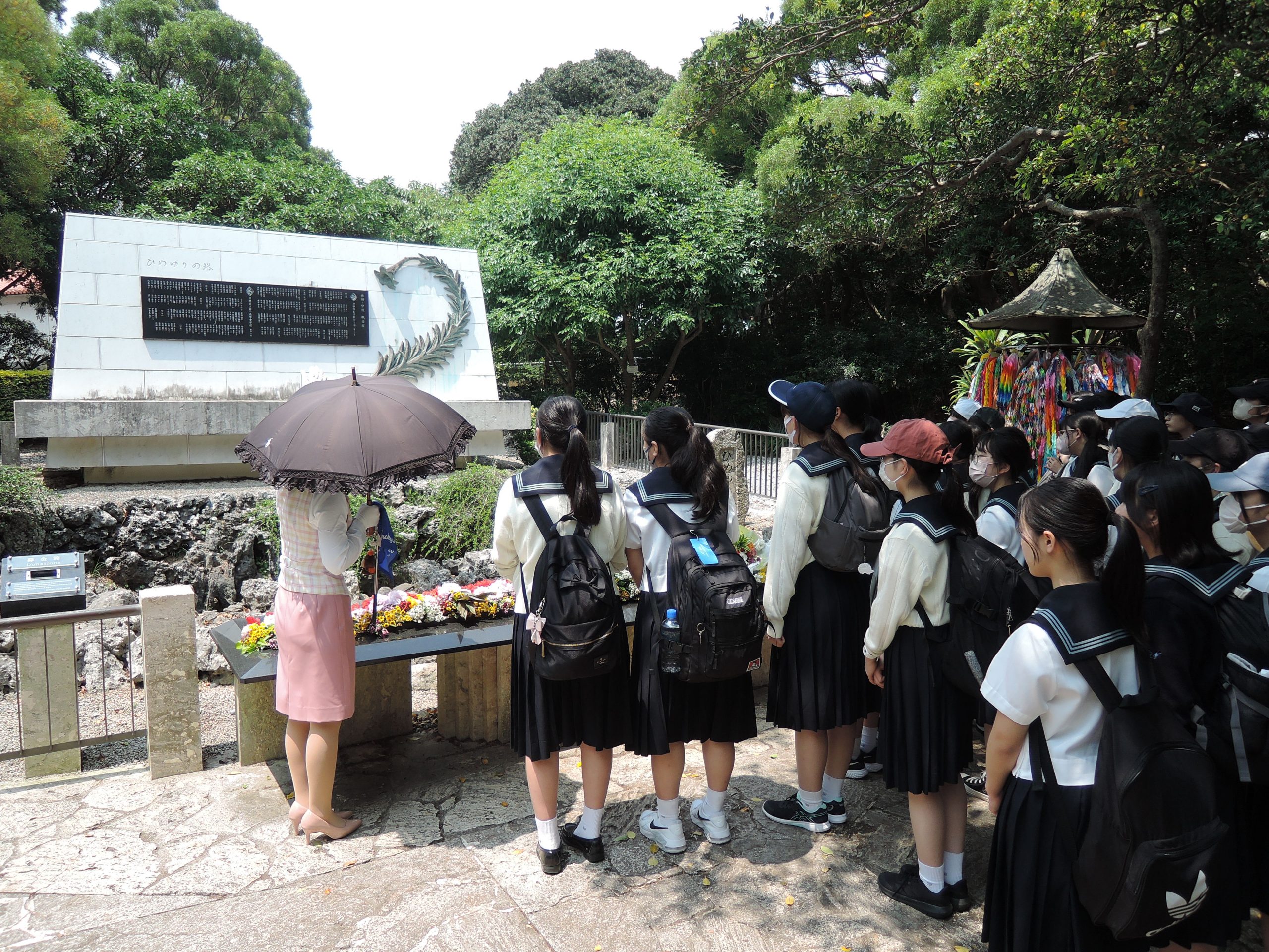 中３環境平和学習旅行 in 沖縄