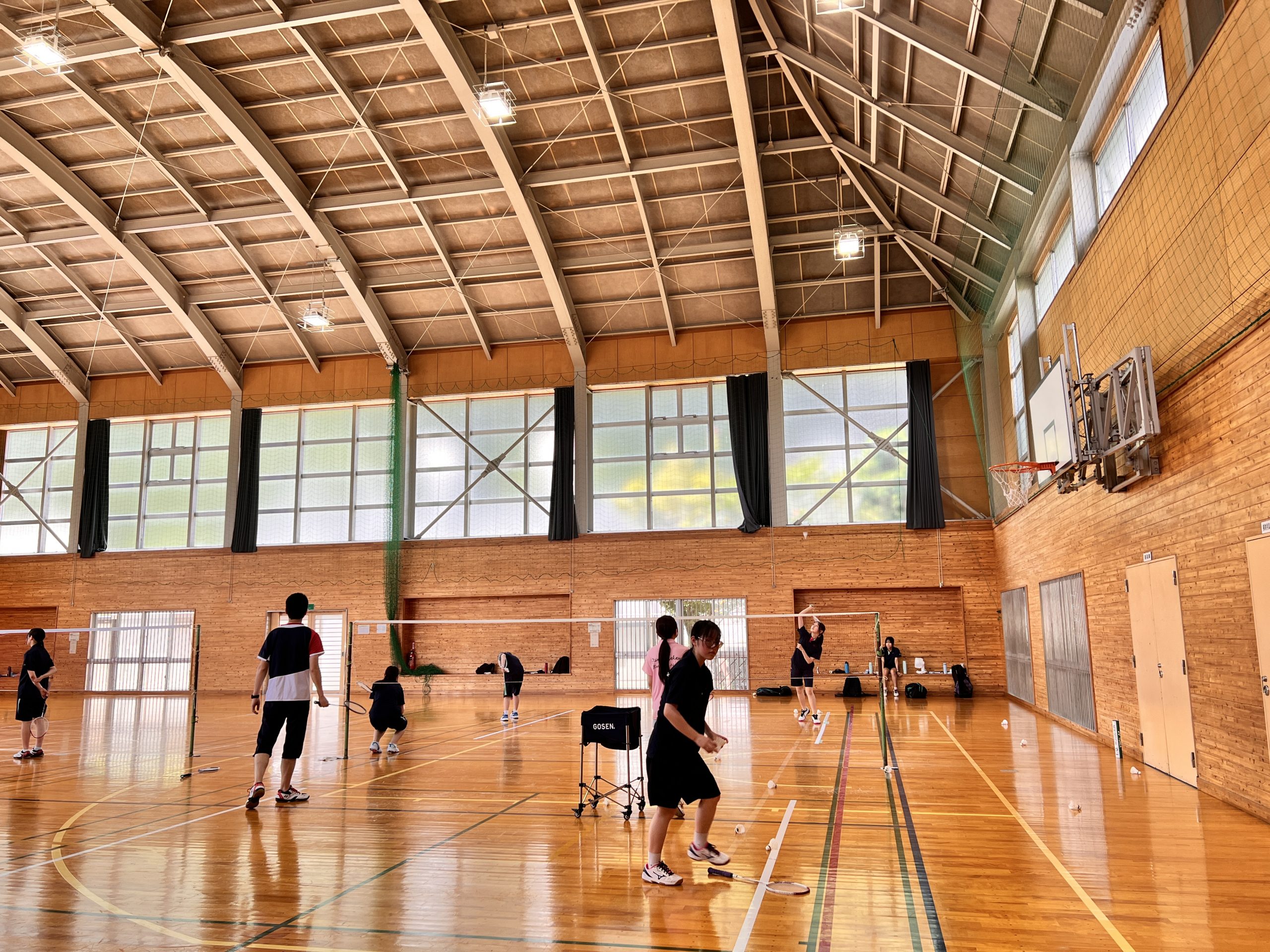 バドミントン部 夏合宿2024