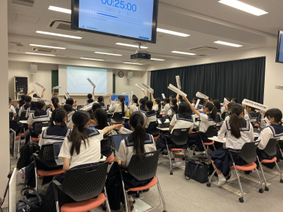 大妻グローバル連携_大妻3校協働の合同模擬国連大会を開催！