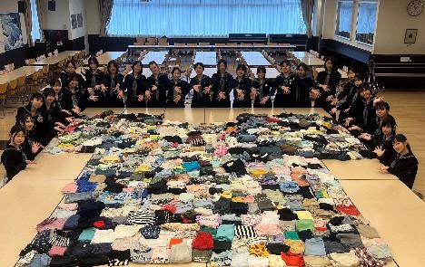 中学3年生「“届けよう、服のチカラ”プロジェクト」に参加しました！